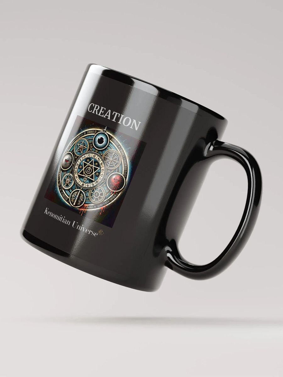 Creation | Black Glossy Mug product image (4)
