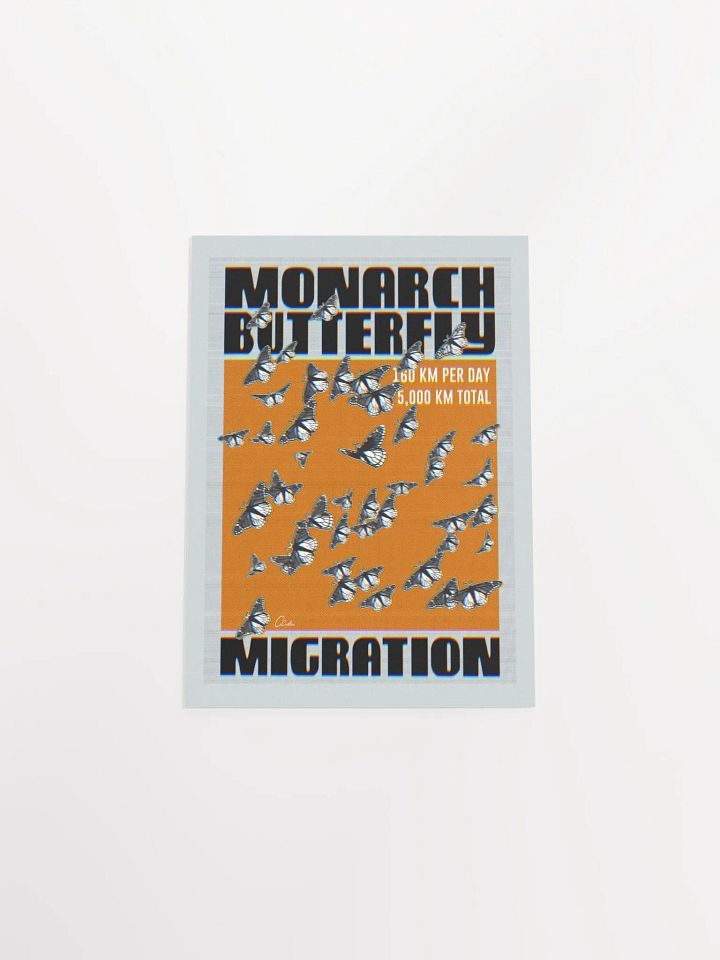 "Monarch Butterfly Migration" Poster product image (1)