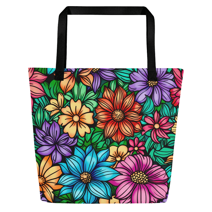 Floral Pattern Tote Bag for Women product image (1)