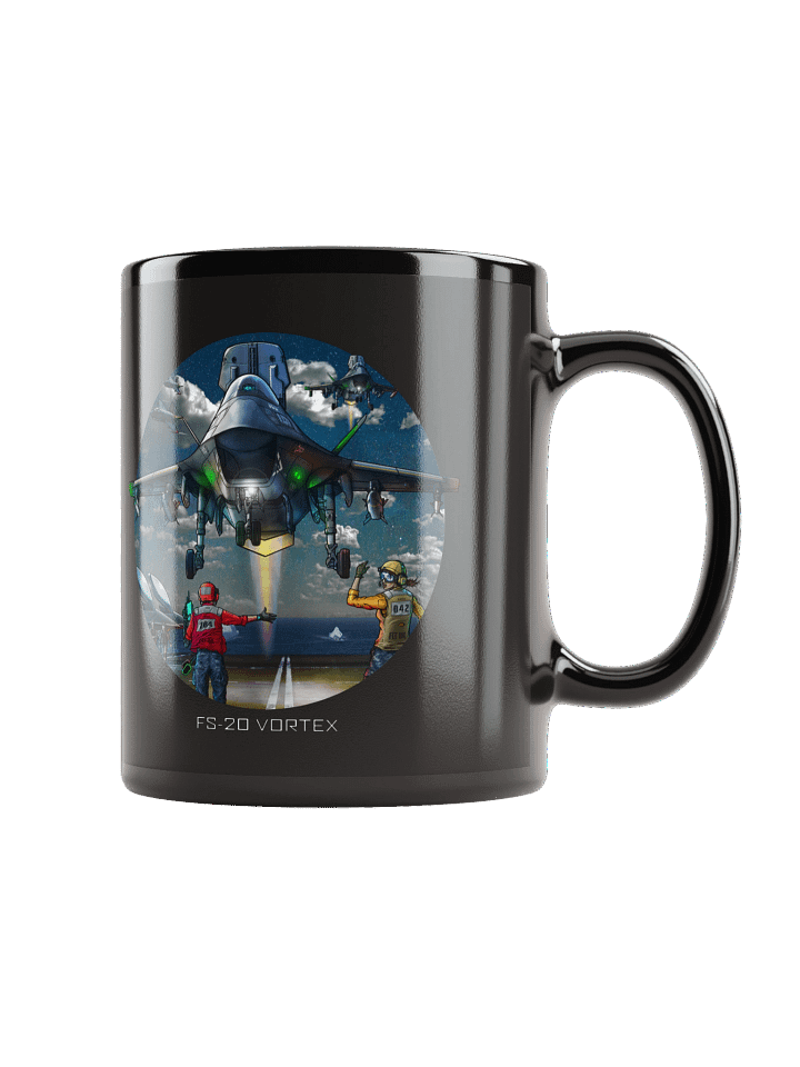 Vortex - Grey Flat (Night) 11oz. Mug product image (1)