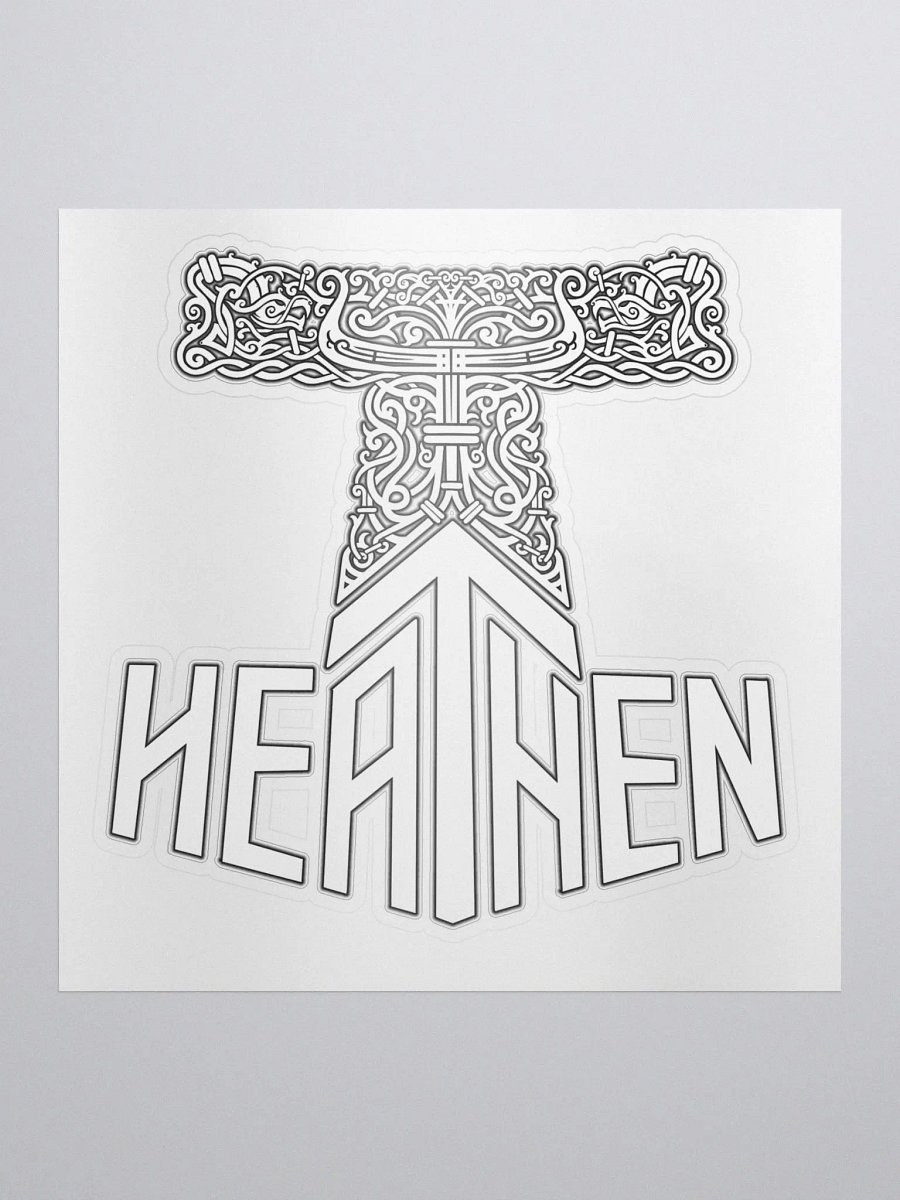Heathen Kiss-Cut Sticker product image (1)