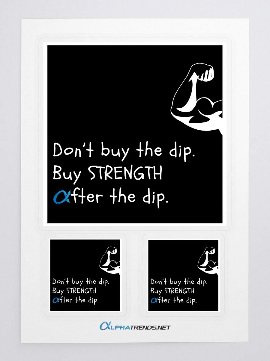 Don't Buy The Dip Stickers product image (1)