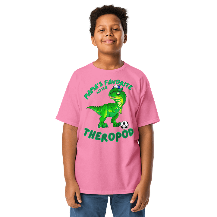 Mama's Favorite Little Theropod - Cute Dino Kids Shirt product image (6)