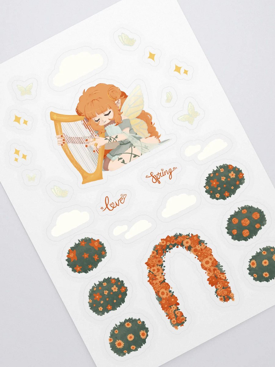 Telyn the fairy Sticker Sheet product image (1)