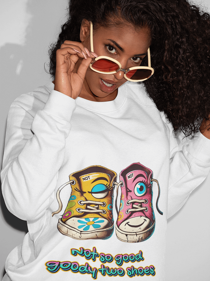 Quirky Not So Good Sneakers Hoodie product image (2)
