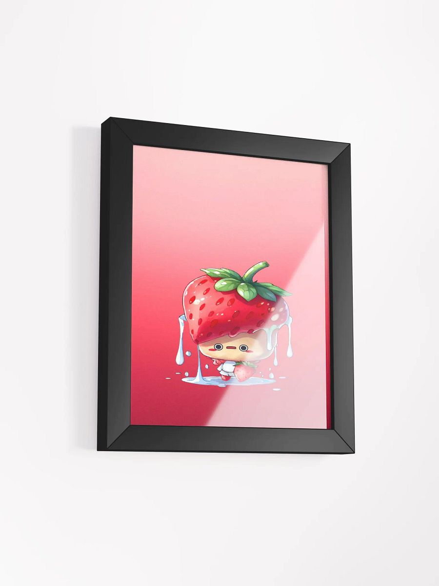 Melting Strawberry Dreams Framed Poster product image (53)