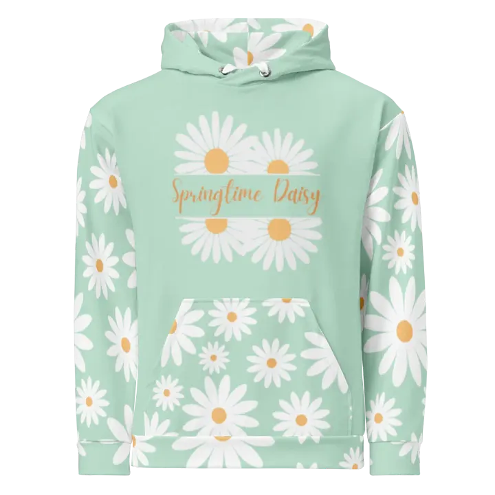 Springtime Daisy Delight Hoodie product image (2)