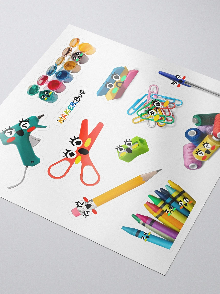 DAILY ART SUPPLIES (set 1) Sticker Sheet product image (3)