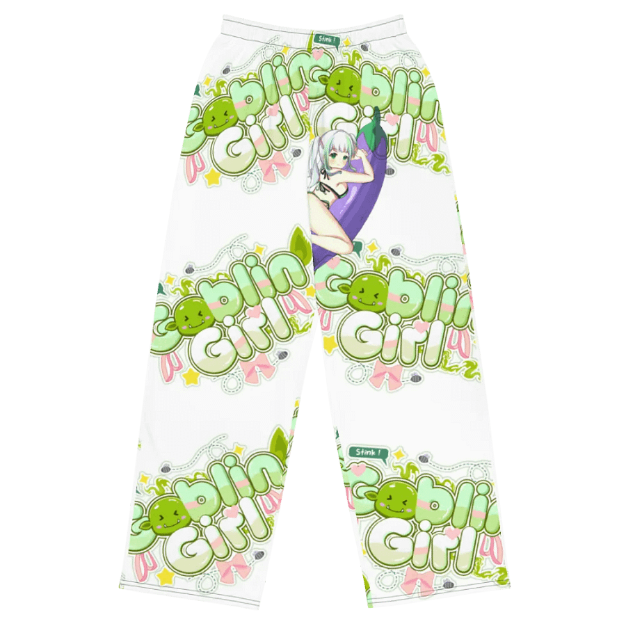Goblin Girl Logo Unisex Wide-Leg Pants product image (2)