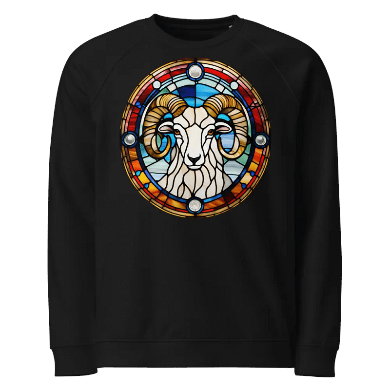 Spiritual Aries - Unique Sweatshirt Design - Circle Energy