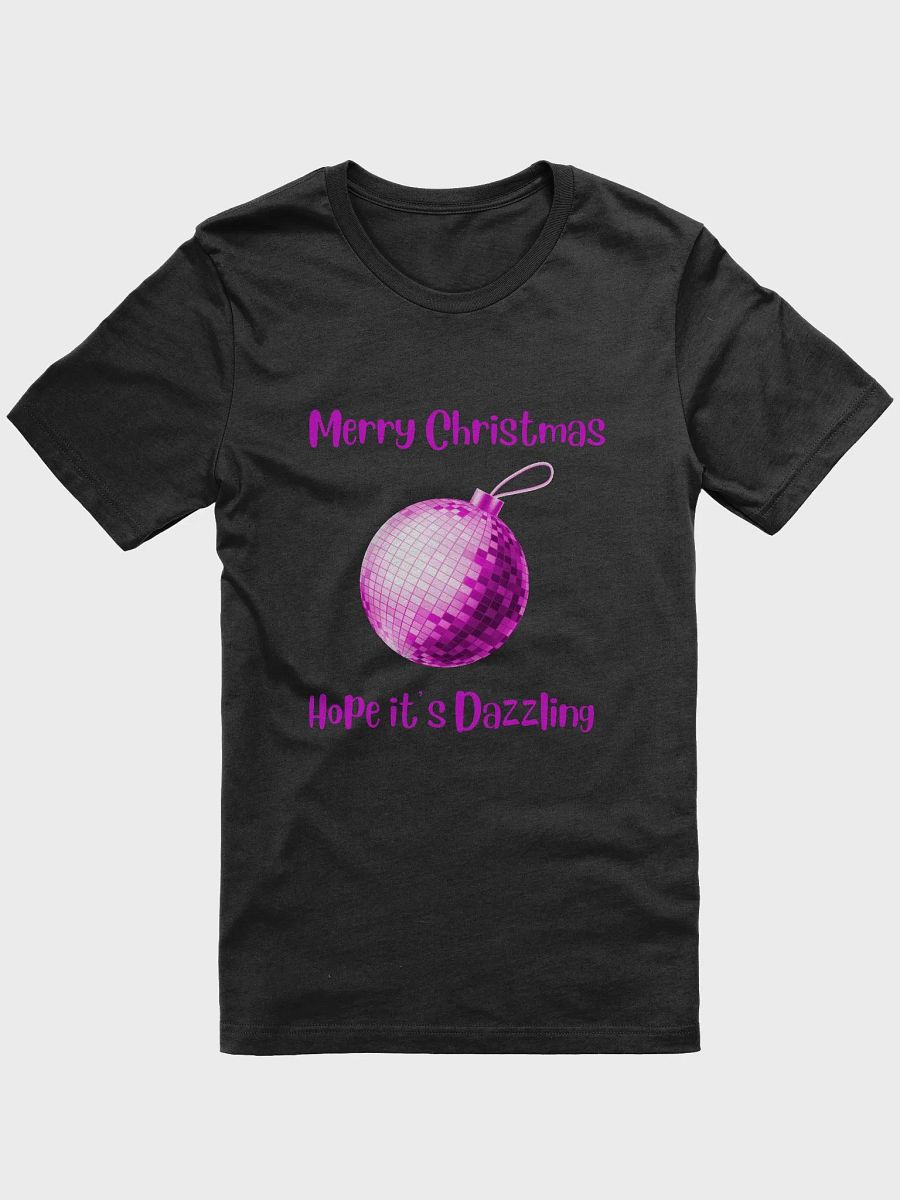 Dazzling Mirrorball Bauble Christmas T-Shirt - Pink product image (6)