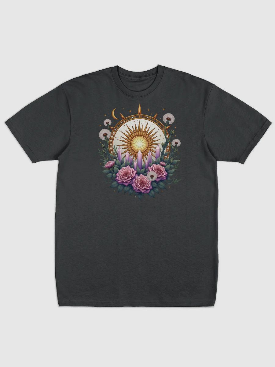 Mystical Sun and Crystal Rose Garden - Celestial Boho Design product image (1)