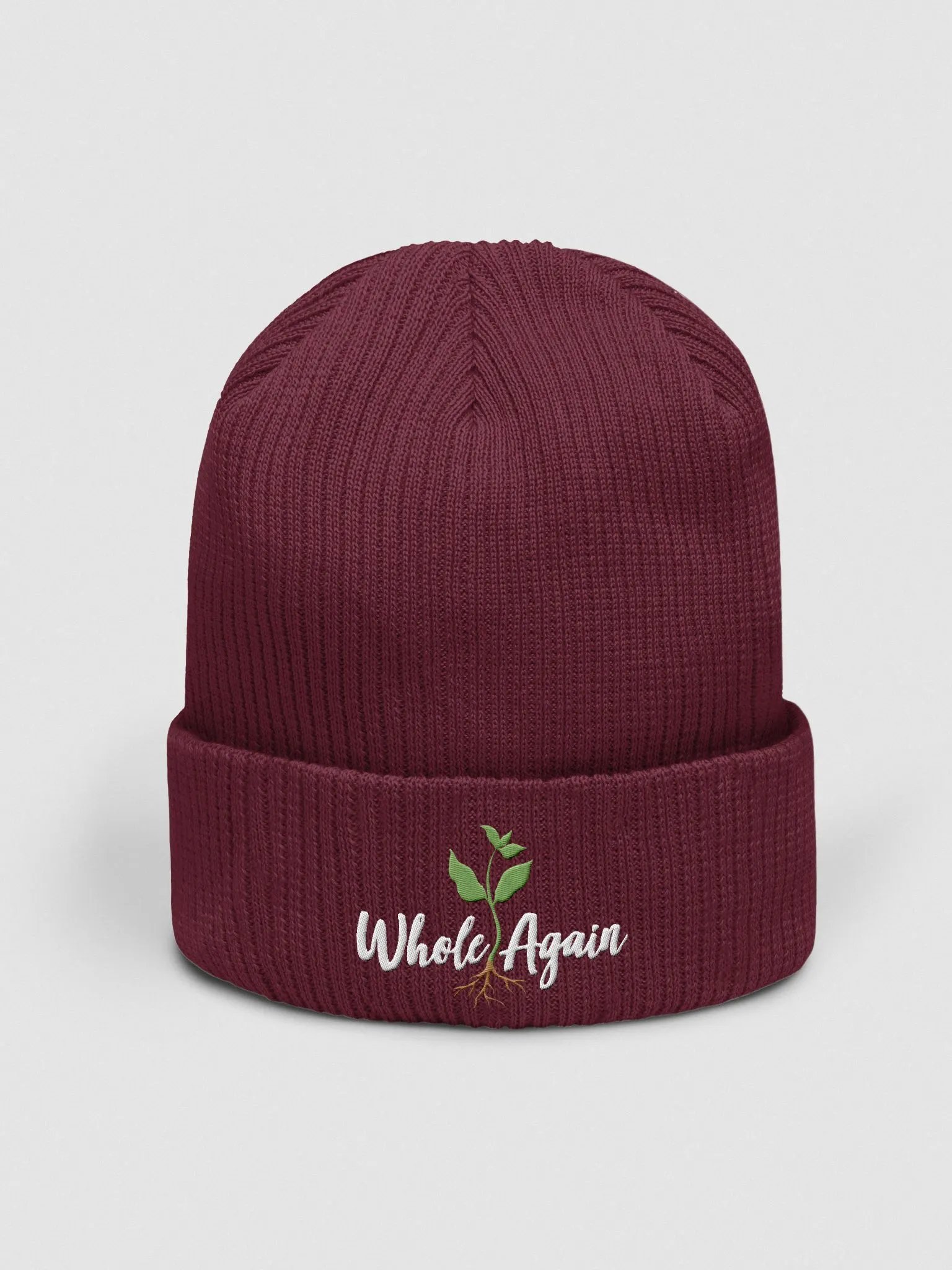 Warm and Whole Beanie - White Logo product image (1)