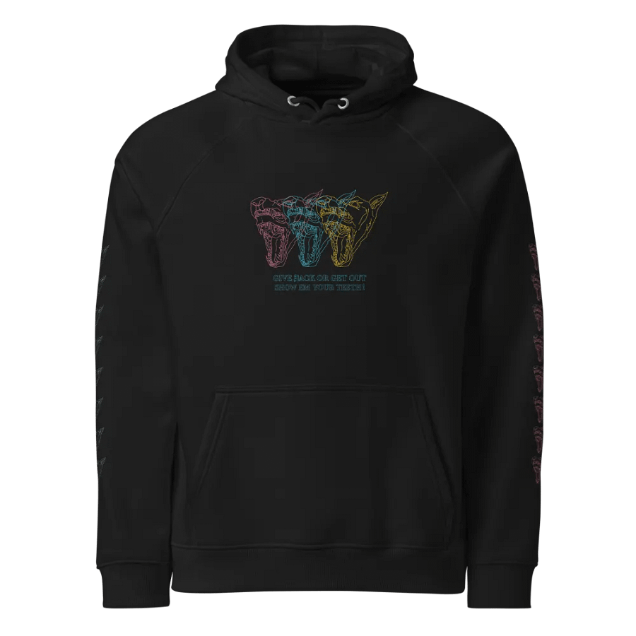 Sharp Teeth, Sharp Words hoodie product image (1)