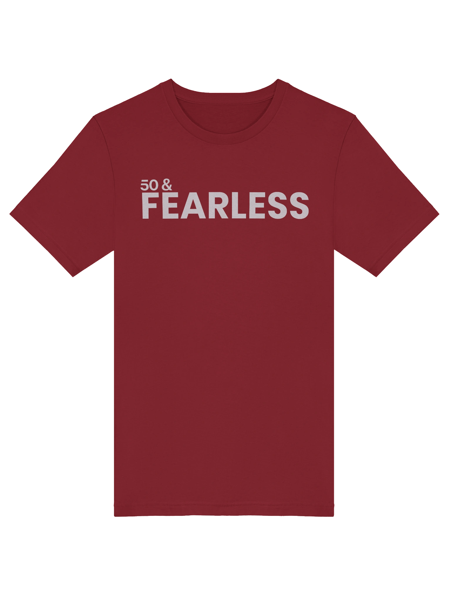 50 &™ FEARLESS - Premium Soft T-Shirt (Cloud) product image (11)
