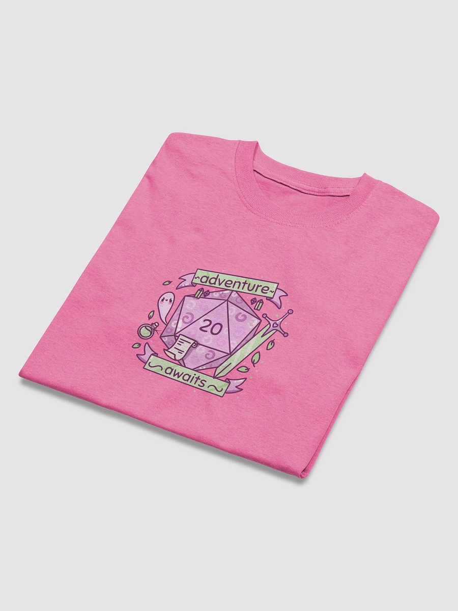 Adventure Awaits D&D Pink T-Shirt product image (15)