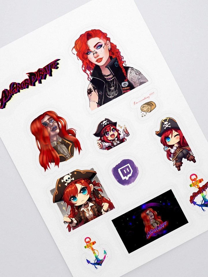 Anchor Pirate Multi Sticker Pack product image (1)