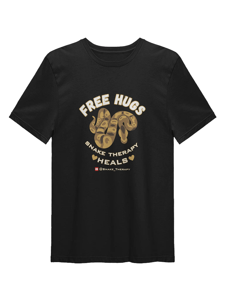 Unisex "Free Hugs" Ball Python Shirt (Dark) product image (2)