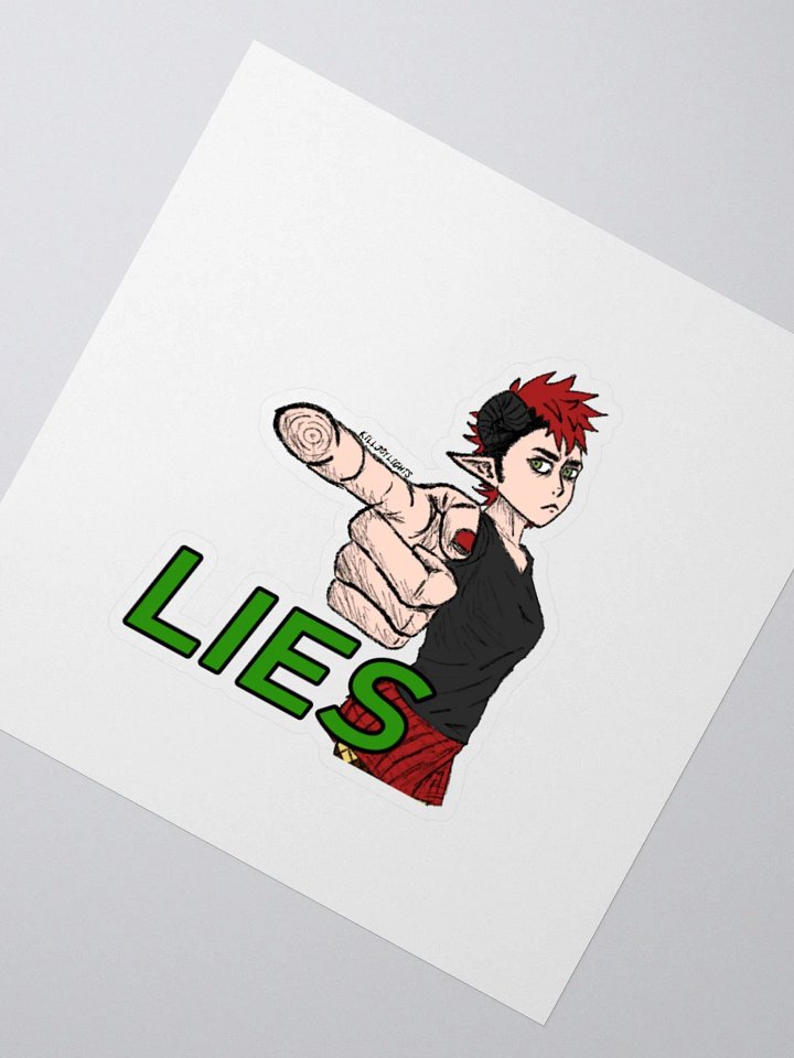 Killjoy Lies Emote Sticker product image (2)