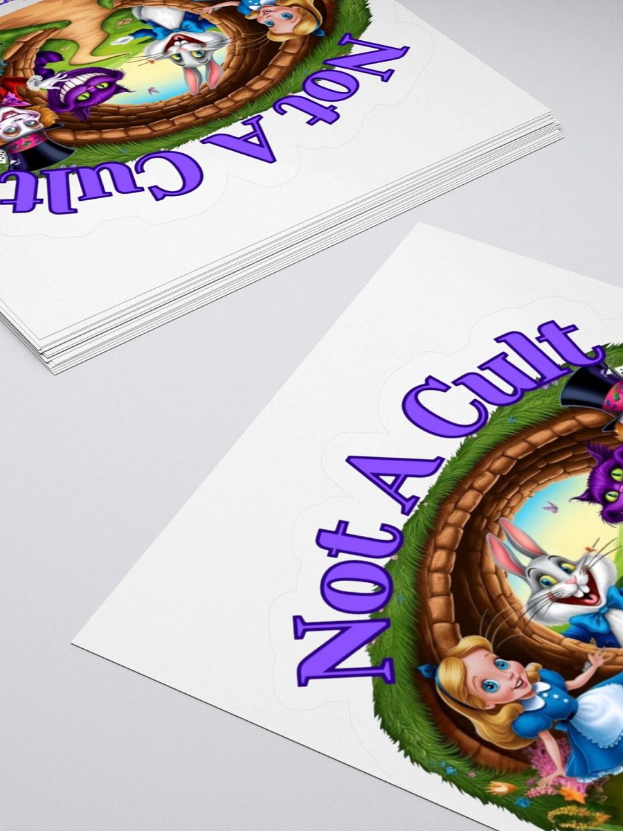 Not A Cult Sticker product image (8)