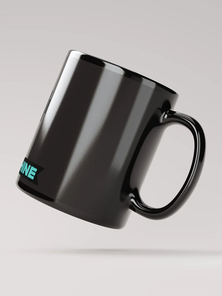 StreamMachine Black Glossy Mug product image (3)