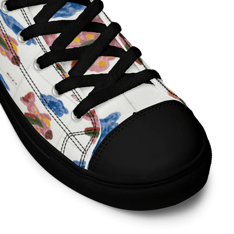 Kid Airplane (Women's High Top Canvas Shoes) product image (12)