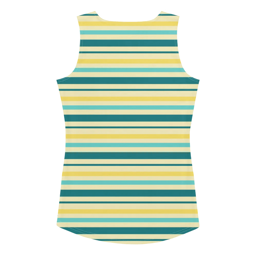Key Lime Stripes Women's Tank Top product image (2)
