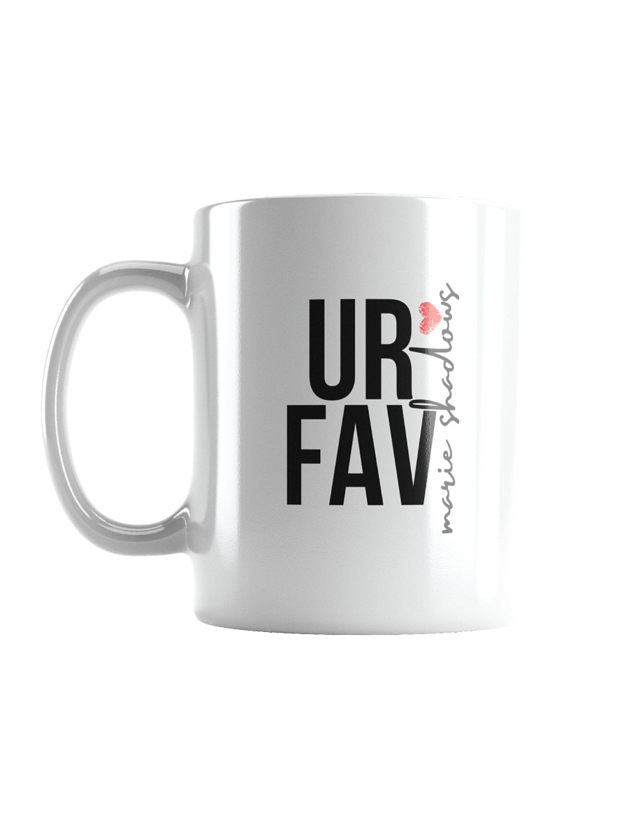 Ur Fav Marie Shadows White Glossy Mug product image (3)