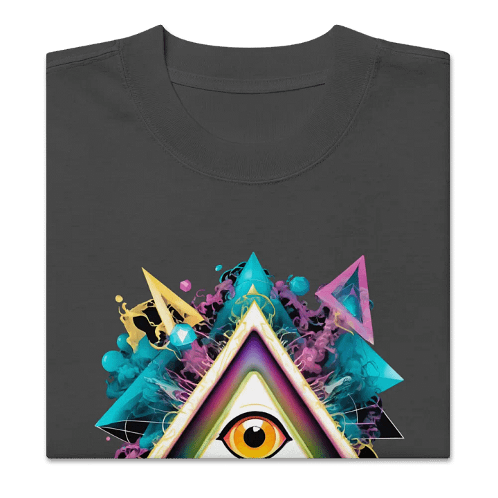 [All Seeing Eye] Oversized T-Shirt product image (5)