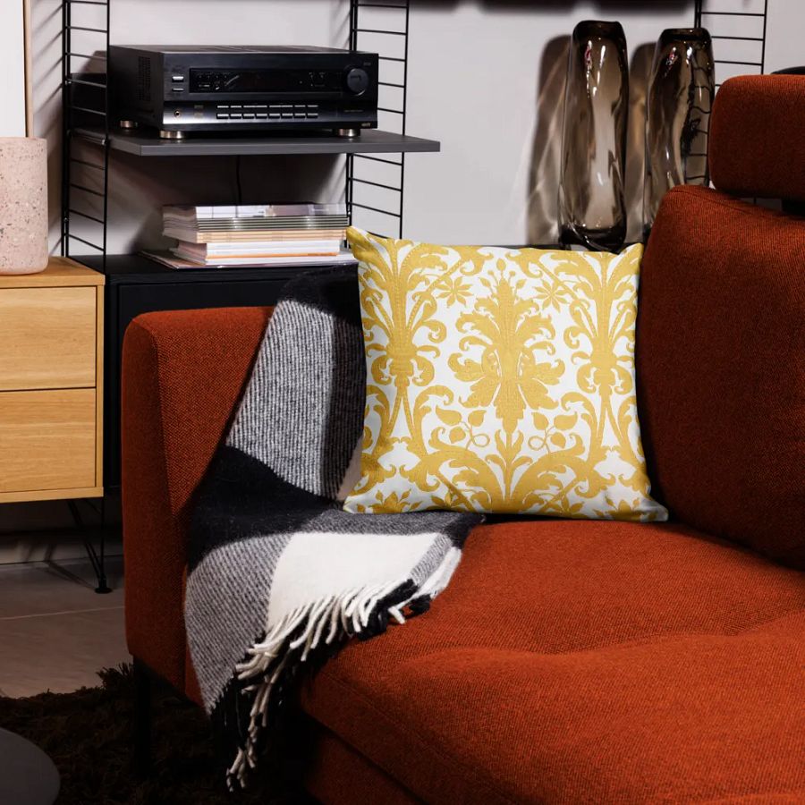 Gold Ornate Pillow product image (7)