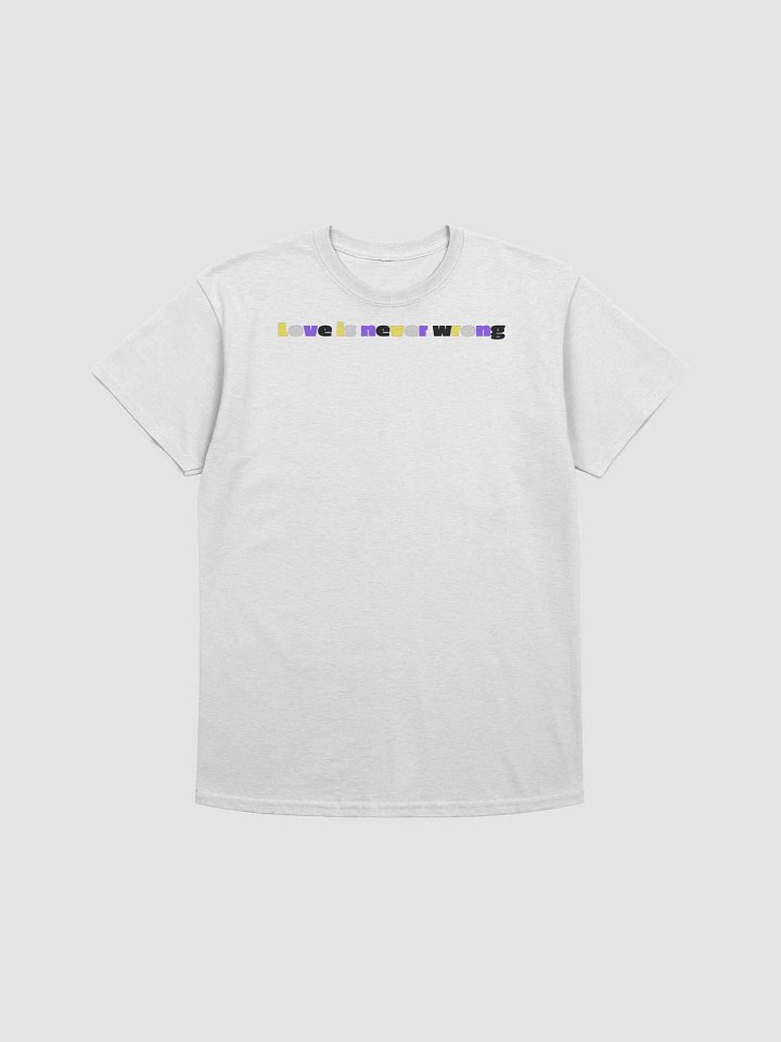 Love Is Never Wrong - Nonbinary v2 product image (1)