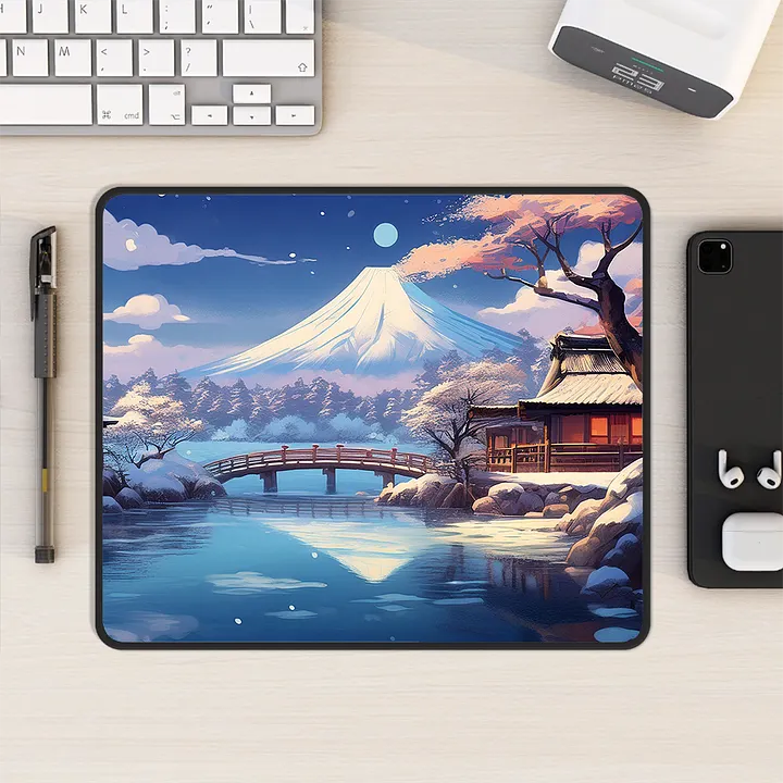 Tranquil Winter Small Mouse Pad (7 x 9) product image (1)