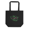 Saiphe Leaf Logo Black Tote product image (1)