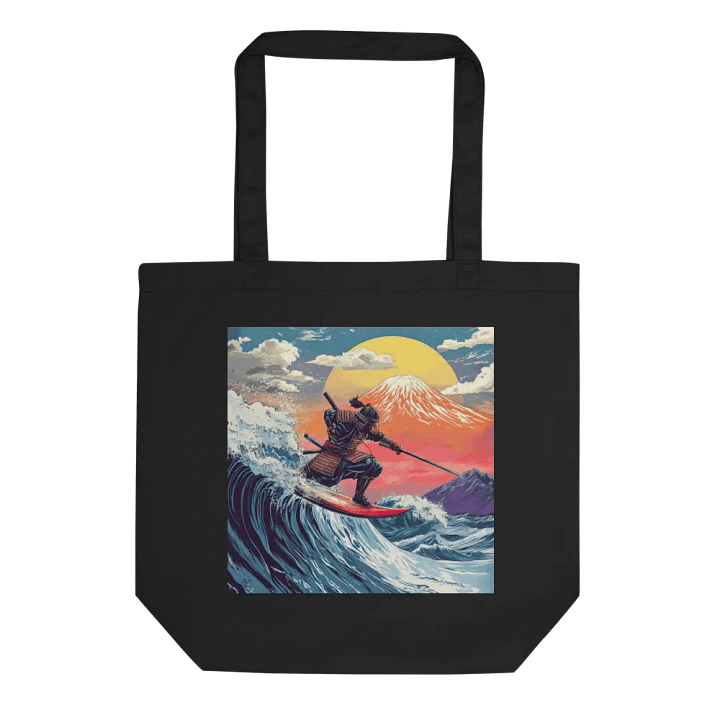 Surf the Perfect Wave Eco Tote Bag product image (1)