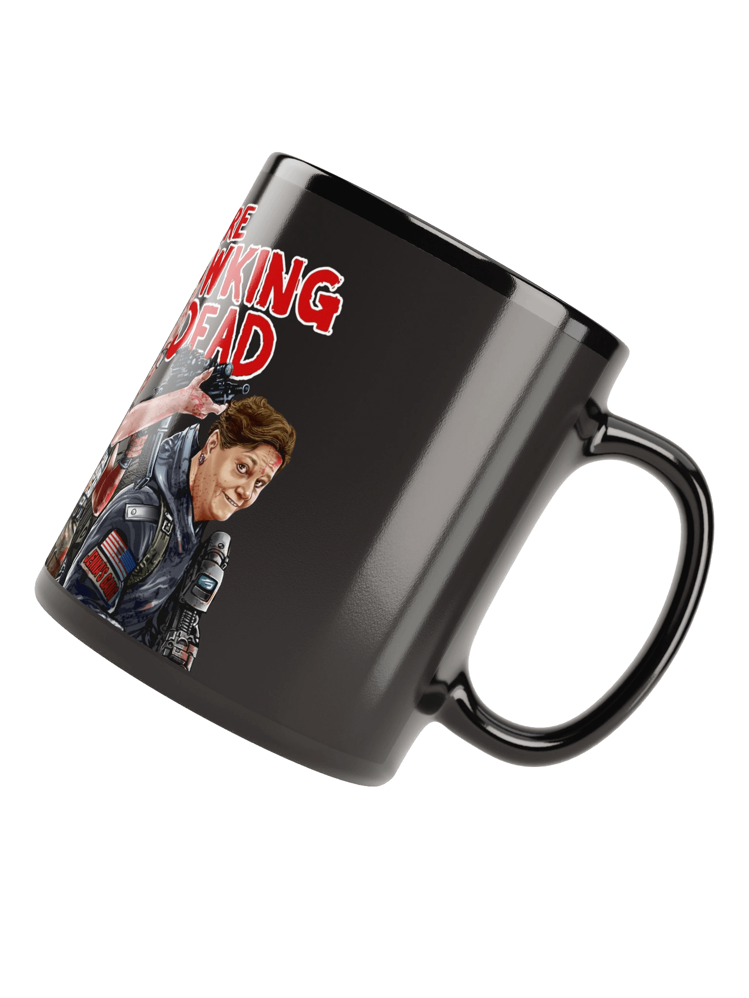 Kirk Manley Comic Book Art |Black Glossy Mug product image (7)