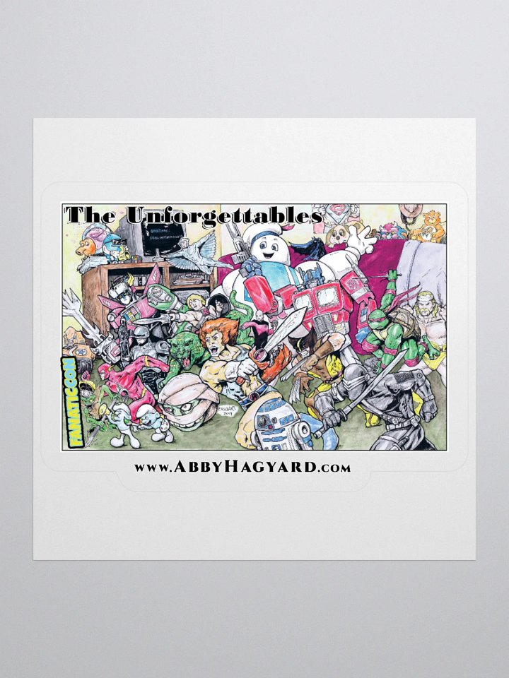 The Unforgettables Sticker! product image (1)