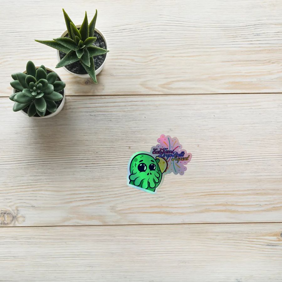 Eat Tacos Holographic Sticker product image (10)