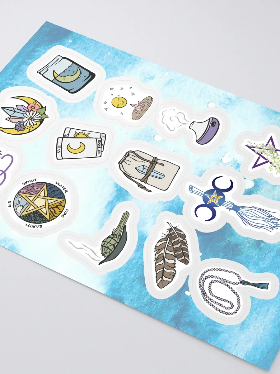 Seeker of Magick Sticker Sheet product image (2)