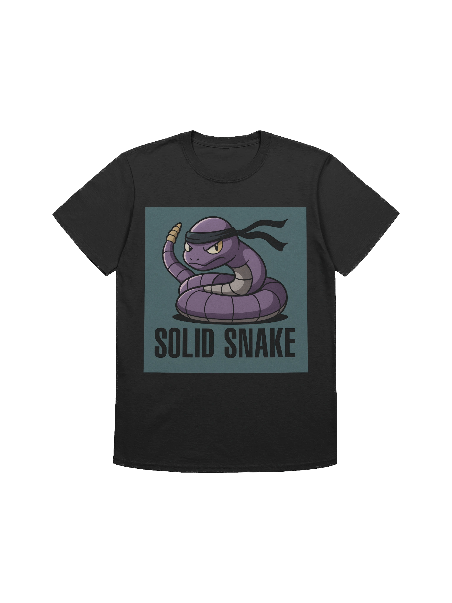 Ekans × Metal Gear Solid – “Solid Snake” Mashup Tee product image (1)