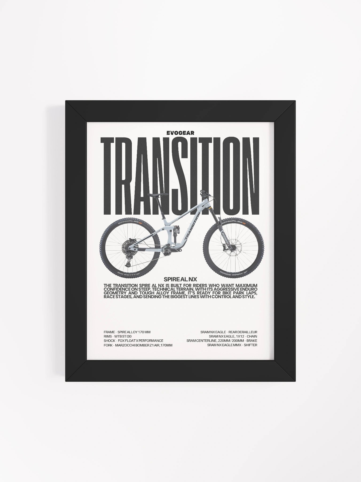 Transition Spire AL NX Frame product image (16)