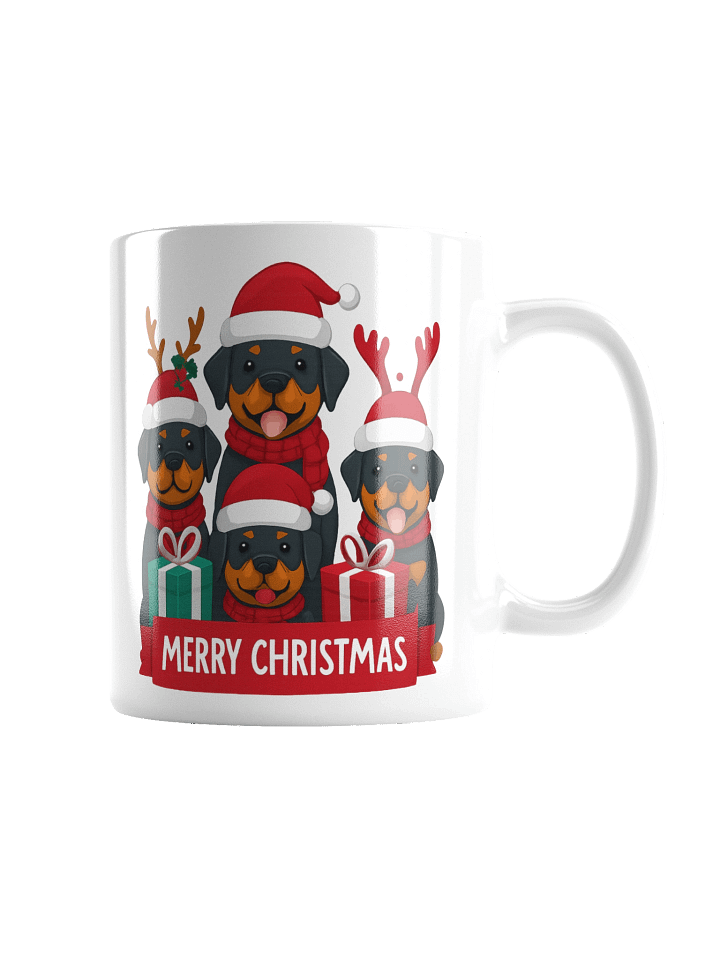Rottweiler Santa Paws Christmas Mug product image (4)