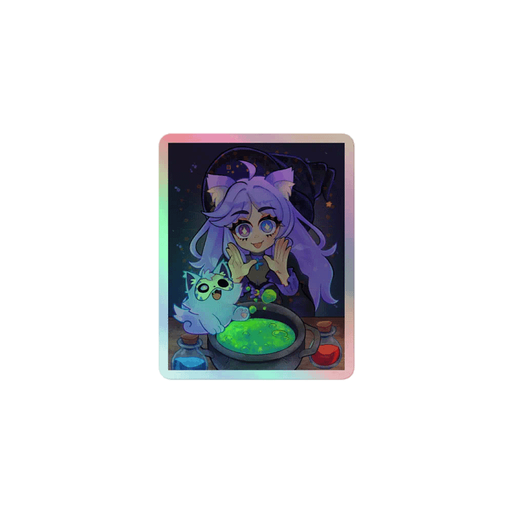 SpectralWolfeh - A Witch's Brew Sticker product image (1)