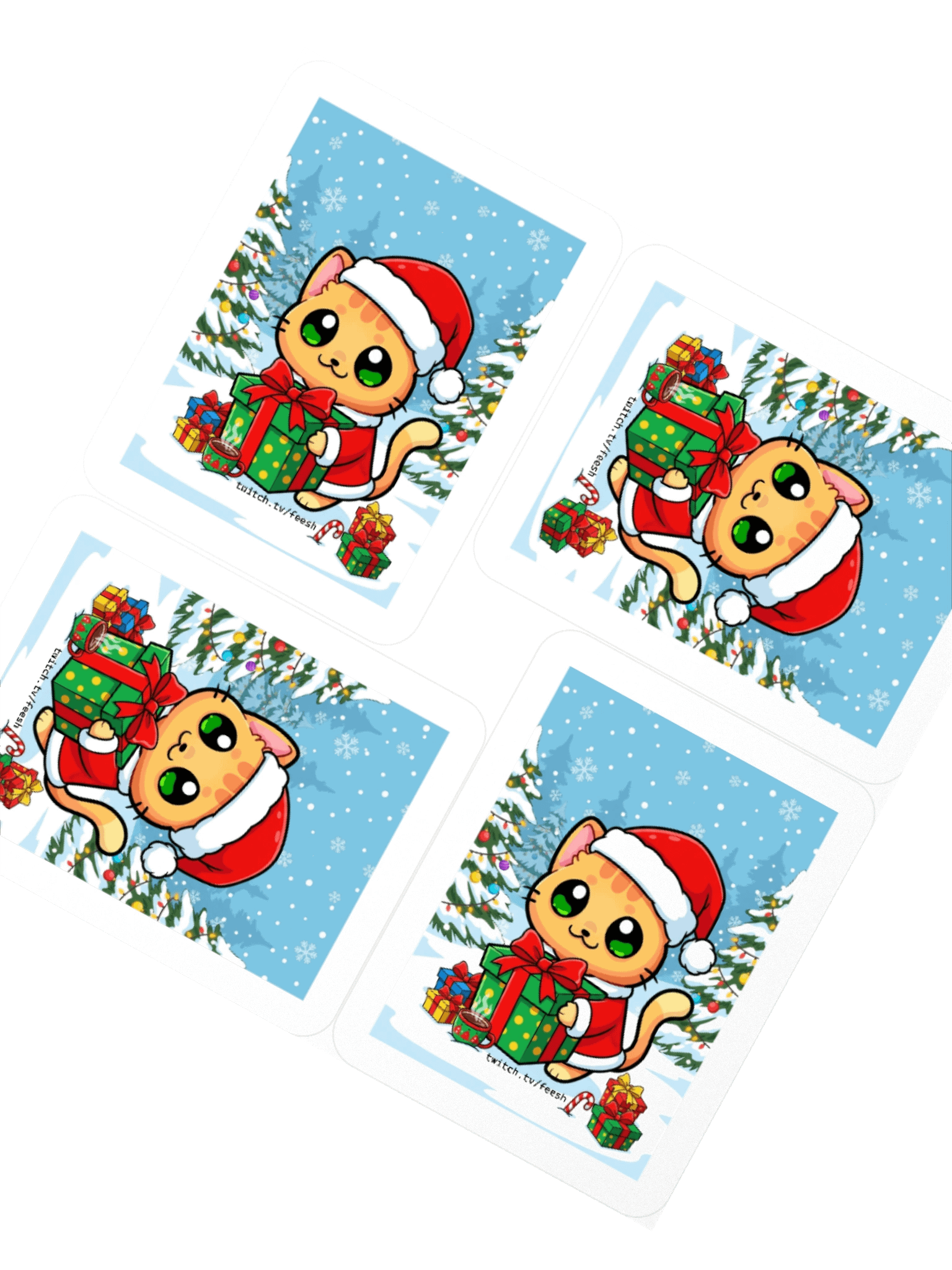Christmas Alfred Sticker II [4pk] product image (2)