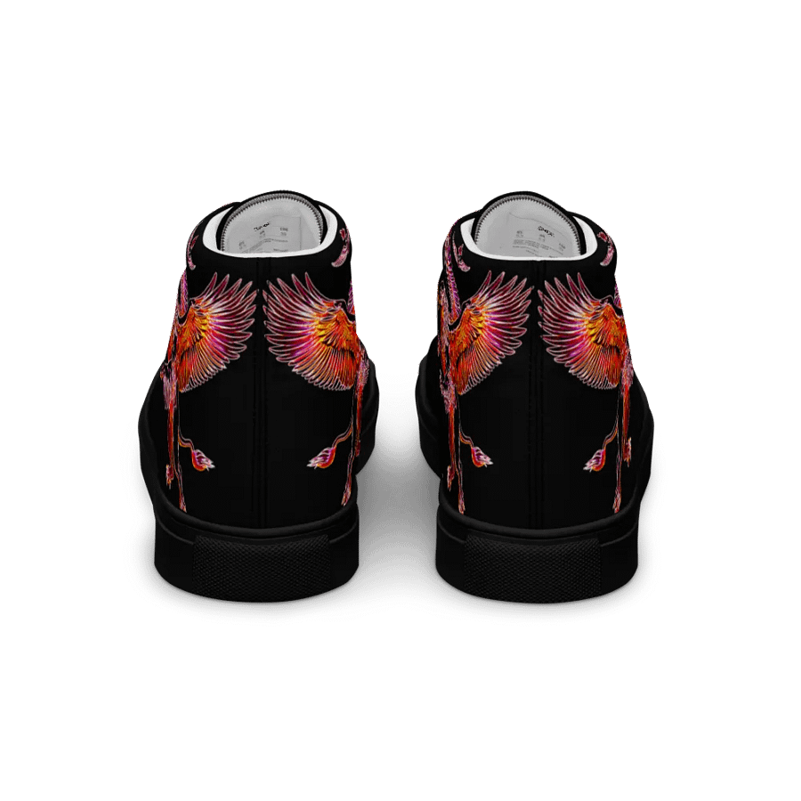 Gripen Flying red//Griffin/Men's High Top Canvas Shoes by Allcolor product image (3)