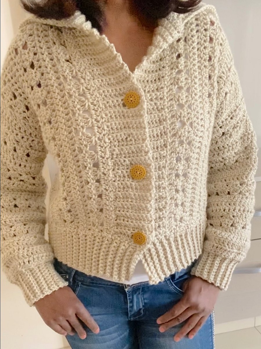 Crochet Cardigan Written Pattern product image (5)