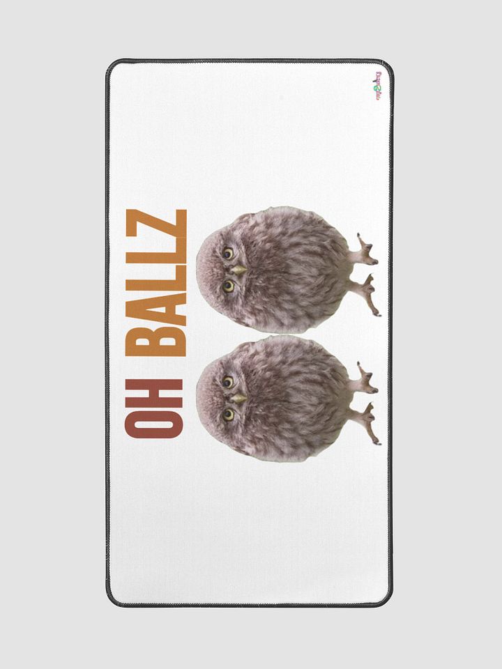 Oh Ballz Desk Mat (White) product image (2)