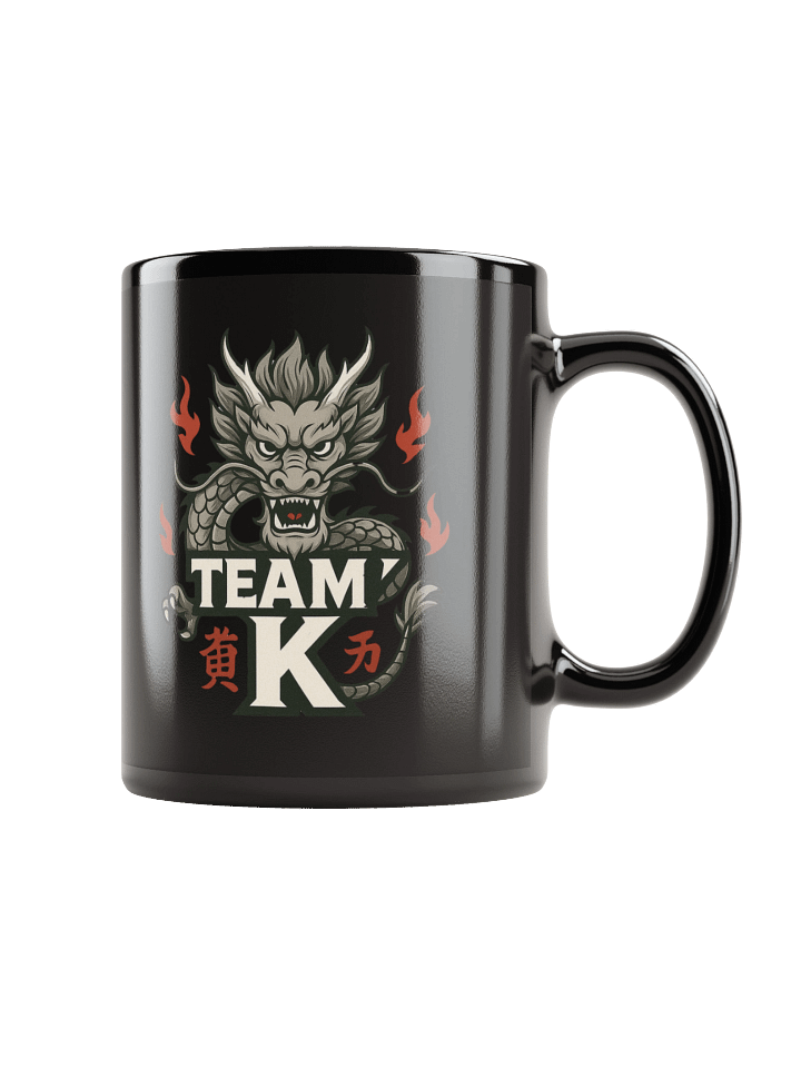 Team K China Black Mug product image (1)