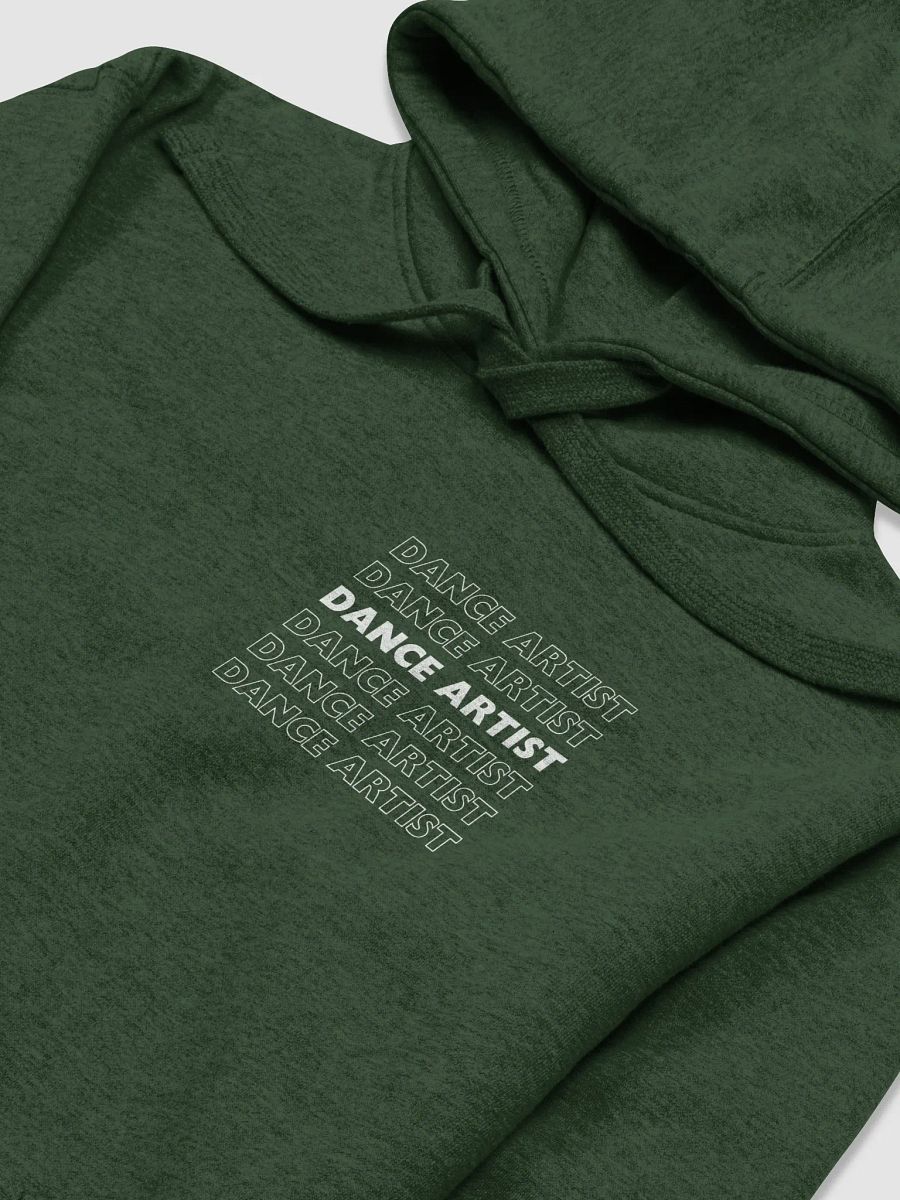 Dance Artist (white lettering) Cotton Unisex Hoodie product image (1)