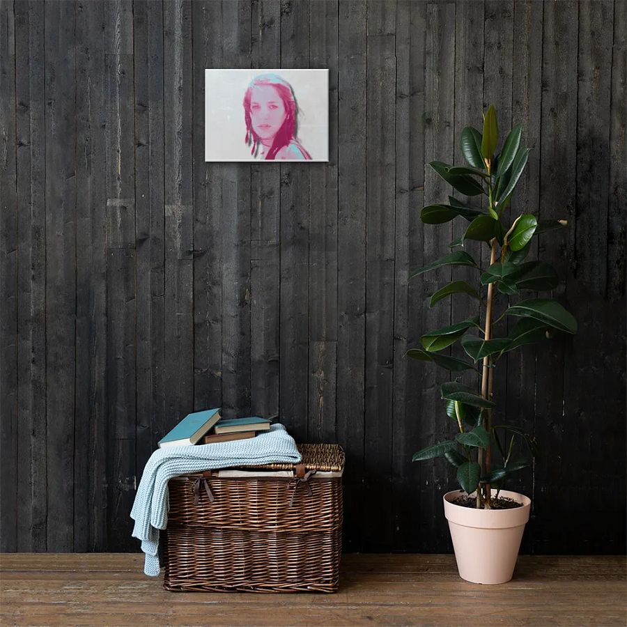 COLOUR MOVING AND STILL RETRO CANVAS WALL ART product image (3)