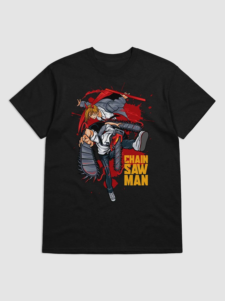 Dynamic Duo - Power & Denji Design Streetwear T-Shirt | Chainsaw Man Anime product image (1)